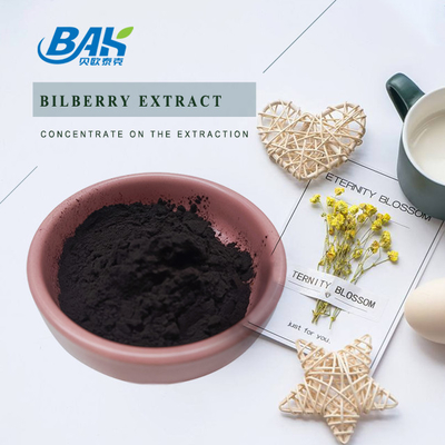 High Purity Bilberry Anthocyanin Extract Supplement Anti Aging Vaccinium Myrtillus Powder
