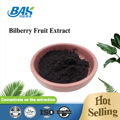 High Purity Bilberry Anthocyanin Extract Supplement Anti Aging Vaccinium Myrtillus Powder
