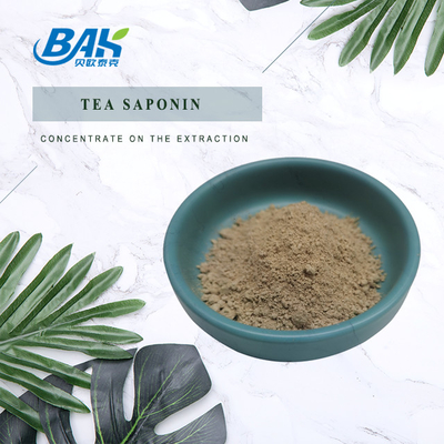 60% Natural Food Additives Tea Saponin Light Yellow Powder