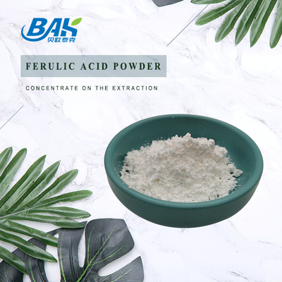 BAK Bulk Wholesale Natural 98% Ferulic Acid Powder CAS 1135-24-6
