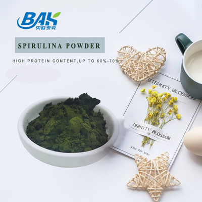 Lower Cholesterol Organic Spirulina Powder 60% Protein