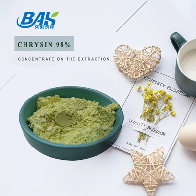 Antioxidant Natural Cosmetic Ingredients 98% Chrysin Powder