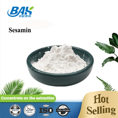 Black Sesame Seed Extract 10% - 98% Sesamin Powder Cas 607-80-7