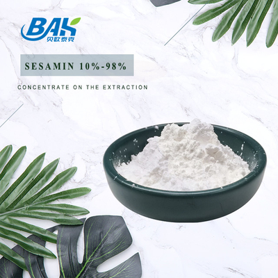 Black Sesame Seed Extract 10% - 98% Sesamin Powder Cas 607-80-7