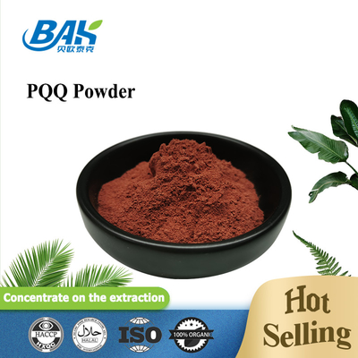 BAK CAS 72909-34-3 PQQ Pyrroloquinoline Quinone Powder For Anti Aging