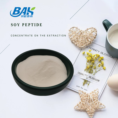 Min 80% Peptide Protein Powder Soy Peptide Powder For Dietary Supplement