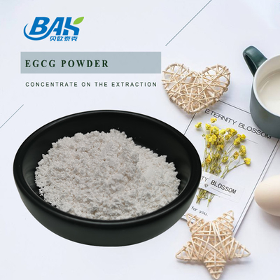CAS 989-51-5 Green Tea Extract EGCG Epigallocatechin Gallate White Powder 98%
