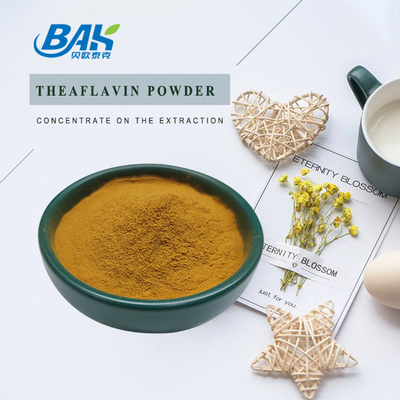 Theaflavin 20% - 80% Green Tea Extract Powder For Health Care