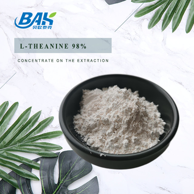 CAS NO 3081-61-6 Natural Herbal Extract For Healthy Diet Green Tea Extract Powder Theanine 98% Powder