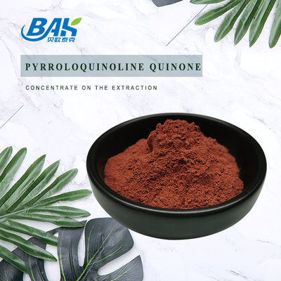 BAK CAS 72909-34-3 PQQ Pyrroloquinoline Quinone Powder For Anti Aging