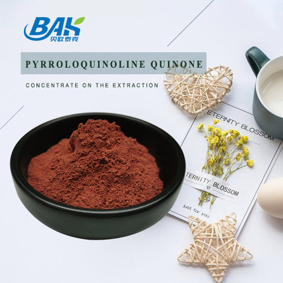 BAK CAS 72909-34-3 PQQ Pyrroloquinoline Quinone Powder For Anti Aging