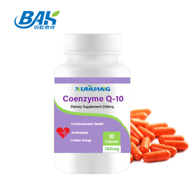 Food Grade Coq 10 Capsule Enriched With Long-Lasting For 36 Months Shelf Life