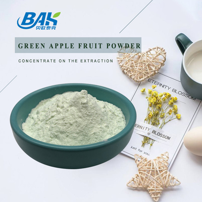 100% Pure Green Apple Powder Fruit And Vegetable Powders Good Water Solubility