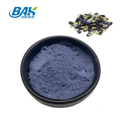Blue Butterfly Pea Powder Natural Food Additives CP2015 Soluble In Water