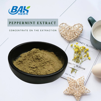 Factory Wholesale Pure Peppermint Extract Immune Enhancing Supplements Mentha Haplocalyx Briq Brown Powde