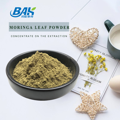 Halal Kosher ISO Organic Moringa Leaf Green Powder Food Grade