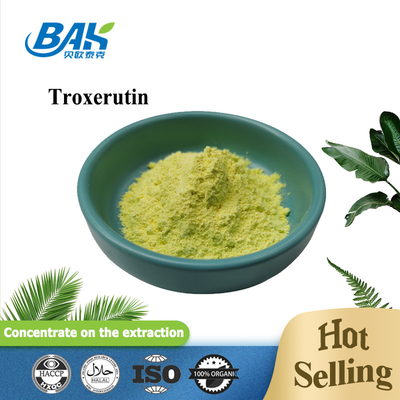 BAK Manufacture Troxerutin Immune Enhancing Supplements Yellow Powder CAS 7085-55-4 1.65g/Cm3