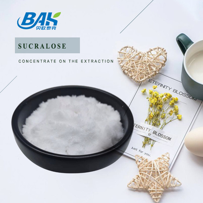 99% Sucralose Sweeteners Natural Food Additives White Crystal Powder Cas 56038-13-2