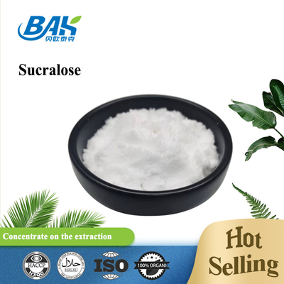 99% Sucralose Sweeteners Natural Food Additives White Crystal Powder Cas 56038-13-2
