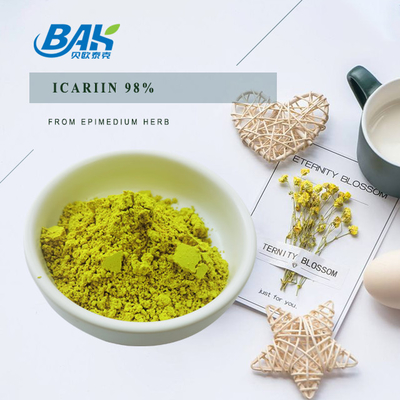 Herbal Extract Icariin Powder 98% Epimedium Extract Powder