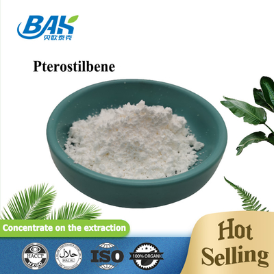 Factory Supply 99% Pterostilbene Supplements 537-42-8 White Powder C16H16O3