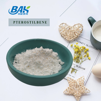Factory Supply 99% Pterostilbene Supplements 537-42-8 White Powder C16H16O3
