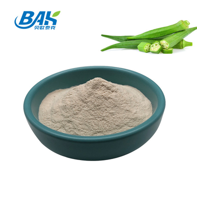 Food Grade Fruit And Vegetable Powders Okra Powder 5% Polyphenol