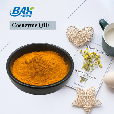 98% Coq10 Capsule Food Supplement Cas 303-98-0 Crystalline Powder C59H90O4