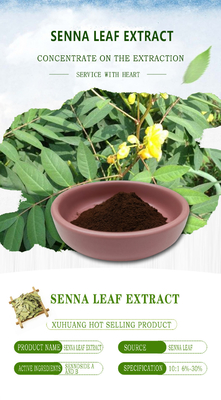 5% - 40% Sennoside Weight Loss Supplement Powder Senna Leaf Extract