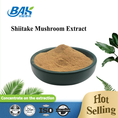 50% Polysaccharides Lentinula Edodes Shitake Mushroom Extract Powder
