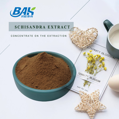 Schisandra Extract Liver Protection Supplement Brown Red Powder 1%-9%