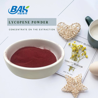 60 To 80 Mesh Tomato Lycopene Dark Red Powder 5% 10% 20% 50% 98%