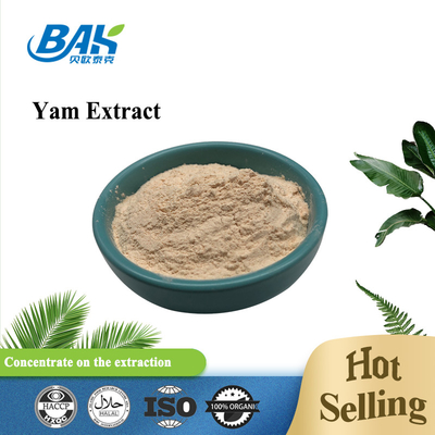 Light Brown Yam Extract 5% - 20% Diosgenin Powder Food Grade