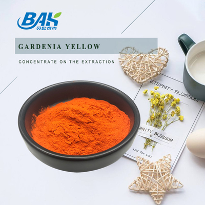 Gardenia Yellow Powder Food Colorant Natural Food Additives 94238-00-3