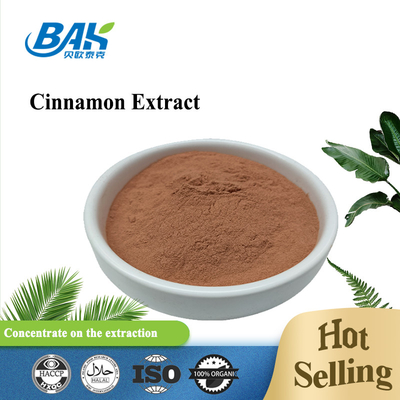 BAK High Quality Cinnamomum Cassia Presl Cinnamon Extract Brown Red Powder 100% Pass 80 Mesh