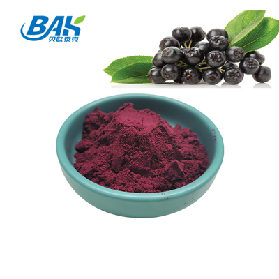 BAK Aronia Extract 25% Anthocyanin Extract Supplement Purple Red Powder