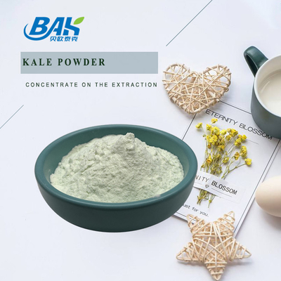 Food Nutritional Supplement Green Kale Powder Good Water Solubility Fruit And Vegetable Powders