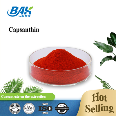 Capsanthin Natural Food Additives HPLC 5% Paprika Oleoresin Brownish Red Powder