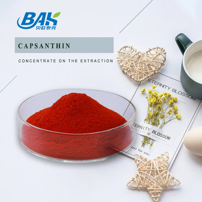 Capsanthin Natural Food Additives HPLC 5% Paprika Oleoresin Brownish Red Powder