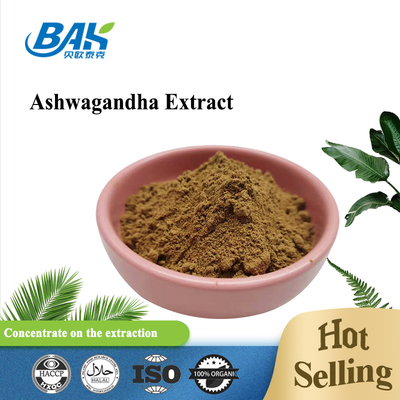 Withanolides Plant Extract Powder Extract Ashwagandha Extract Powder 1% 2.5%