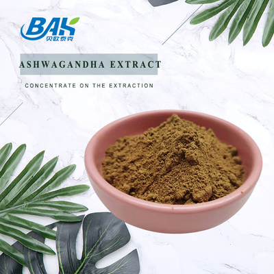 Withanolides Plant Extract Powder Extract Ashwagandha Extract Powder 1% 2.5%