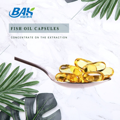 Fostering Retina Fish Oil Capsule Transparent Yellow Softgel