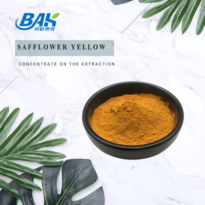 Food Grade Yellow Safflower Powder Natural Food Additives Water Soluble