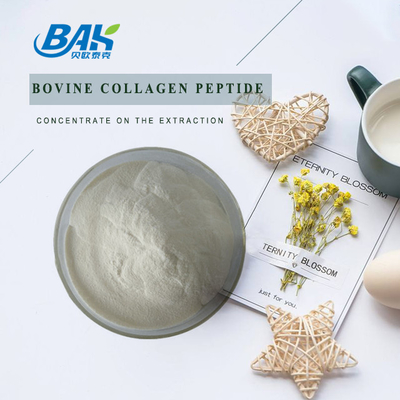 90.0% Bovine Bone Collagen Peptide Protein Powder White To Light Yellow Powder