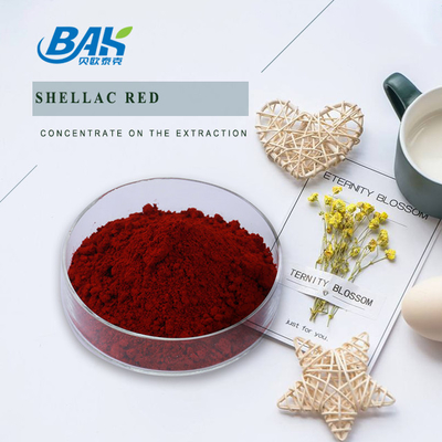 BAK Natural HPLC Shellac Red / Lac Dye Red Bright Red To Brown Powder