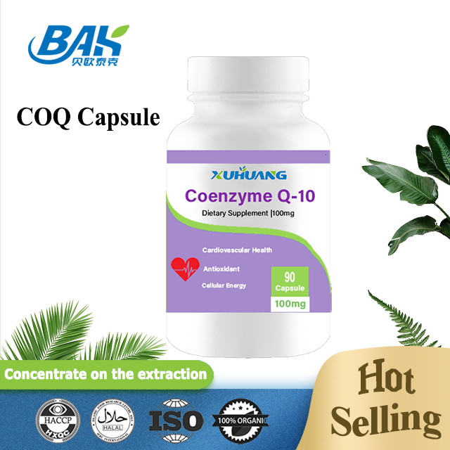 Food Grade Coq 10 Capsule Enriched With Long-Lasting For 36 Months Shelf Life