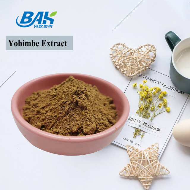 598 Yohimbe Extract 100 Pass 80 Mesh Corynanthe Yohimbe L Brown Yellow Powder